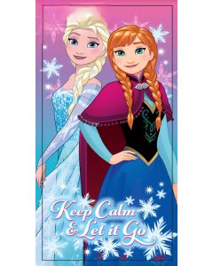 Felpa Toalla Disney Frozen Morado