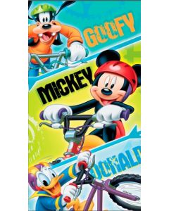 Felpa Toalla Disney Mickey Azul Turquesa