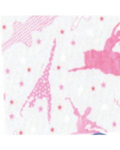 Franela Americana Bailarina Rosa Pastel