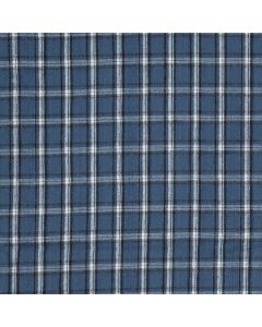 Franela Sabana 1.80 Cuadro Mediano Azul Plumbago