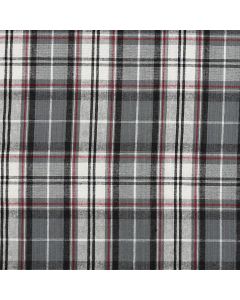Franela Sabana 1.80 Cuadro Mediano Gris Oxford