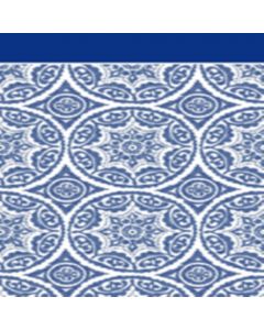 Franela Sabana 2.50 Circulo Azul Marino