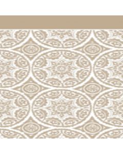 Franela Sabana 2.50 Circulo Café Beige