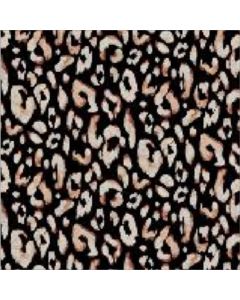 Gabardina Estampada Chita Negro