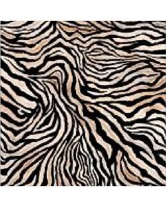 Gabardina Estampada Zebra Negro