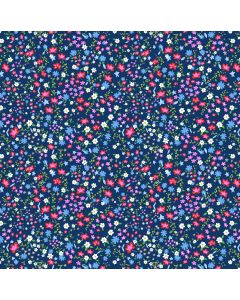 Brush Raya Estampado Liberty Azul Marino