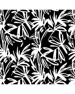 Brush Raya Estampado Ramas Negro