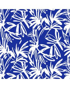 Brush Raya Estampado Ramas Azul Marino
