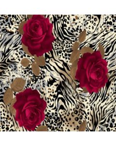 Brush Zebra Rosa Rojo