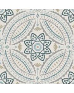 Loneta Española Mosaico Multi Verde