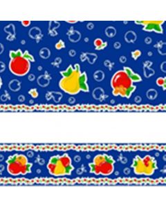 Mantel Sevilla Manzanas Azul Marino