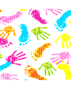 Plastico Antiderrapante Pies Estampado