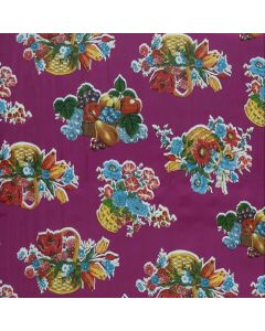 Plastico Charomesa Cesto De Flores Morado