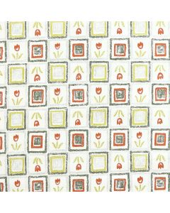 Contact Estampado Tulipanes Gris Oxford