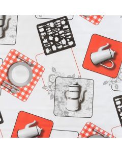 Plastico Fiestamesa Cafetera Rojo