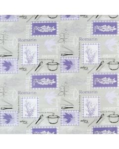 Plastico Fiestamesa Romero Morado Lila