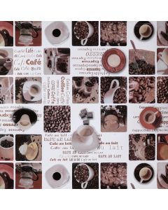 Plástico Cristamesa Capuchino Cafe 