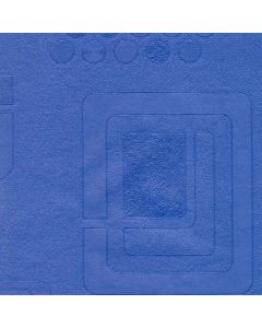 Plástico Jackard Moderno Liso Azul Rey