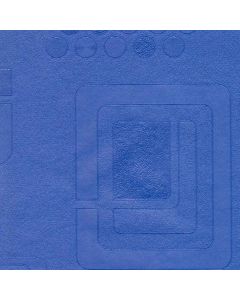 Plástico Jackard Moderno Liso Azul Rey 