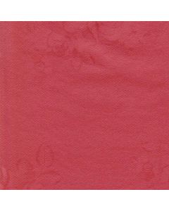 Plástico Jackard Flor Liso Rojo 