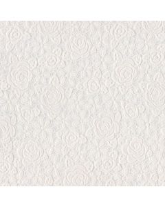 Plastico Mantel Encaje PVC Margarita Blanco