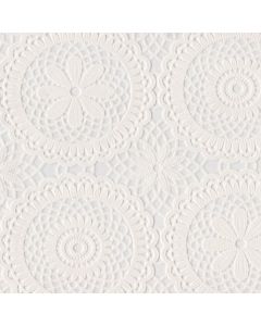Plastico Mantel Encaje PVC Cuadro De Flores