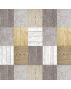 Plastico Ultramesa Wood Squares Café