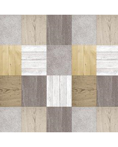 Plastico Ultramesa Wood Squares Café
