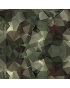 Polar Antartica Estampado Geometrico Verde Olivo