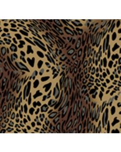 Polar Flannel Pieles Leopardo Café Arena