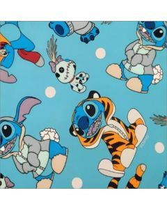 Polar Flannel Disney Azul Cielo