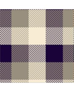 Polar Flannel Borrego Estampado Cuadro Azul Marino 