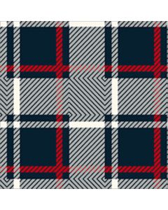 Polar Flannel Borrego Estampado Azul Cielo