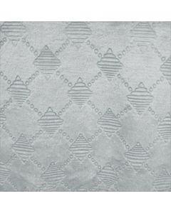 Polar Flannel Borrego Embozado Geo Gris Perla