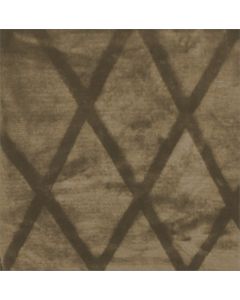Polar Flannel Borrego Embozado Rombo Grande Café Camel