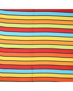 Razo Satin Carnaval Arcoiris Naranja