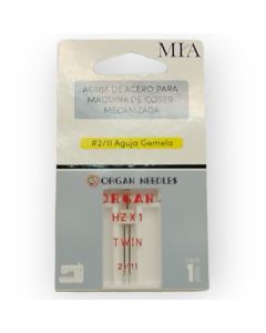 Agujas para Máquinas de Coser Parisina Mod.Gemela HZx23 #2/11
