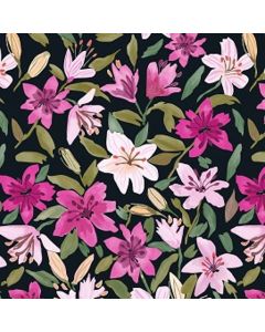 Royal Estampada 1.40 Hawái Negro