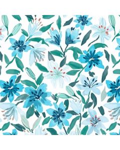 Royal Estampada 1.40 Hawái Verde Menta