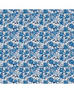 Royal Estampada 1.40 Flor Chica Azul Marino