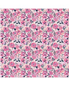 Royal Estampada 1.40 Flor Chica Rosa Medio