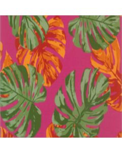 Faille Estampada 140 Tropical Rosa Fiusha