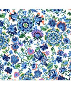 Italiana Estampada Provenzal Azul Rey