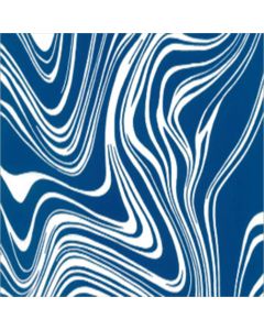 Shiffon Stripe Geo Azul Rey