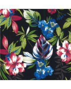 Smock Mediano .75 m Tropical Negro