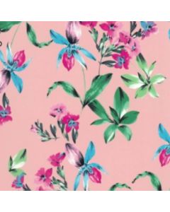 Smock Extra Grande 1.40 m Botánico Rosa Pastel
