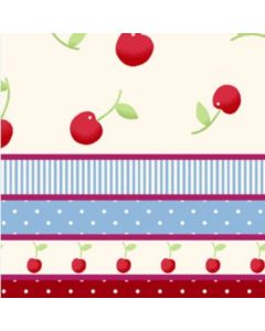 Smock Chico .60Cm Cereza Rojo