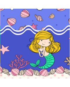 Smock Chico .60 m Sirena Azul Cielo