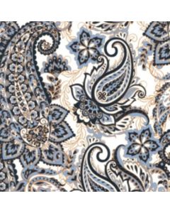Smock Grande .90 m Paisley Azul Cielo