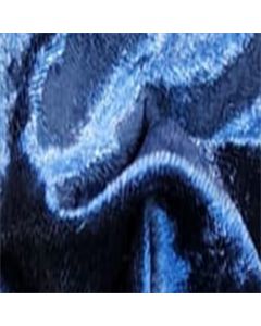 Terciopelo Crush Liso Azul Marino